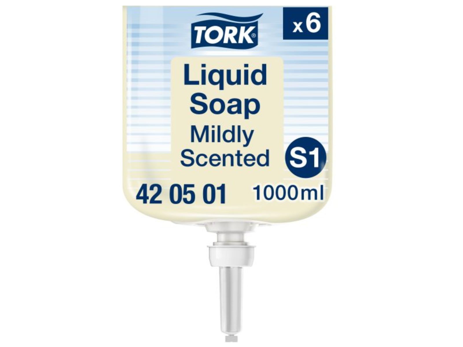 Mydło TORK 420501 S1 Mild Delikatne Karton 6x 1l